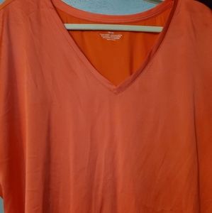 Lane Bryant satin top, worn twice